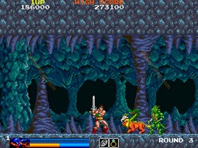 une photo d'Ã©cran de Rastan Saga sur Arcade